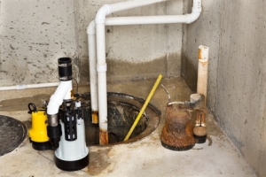 Sump pump failure basement water removal NJ