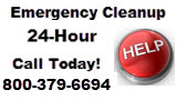 water damage restoration emergency