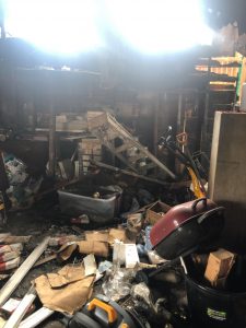 Garage Fire in Irvington, NJ